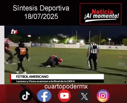 Síntesis Deportiva 18 07 2025