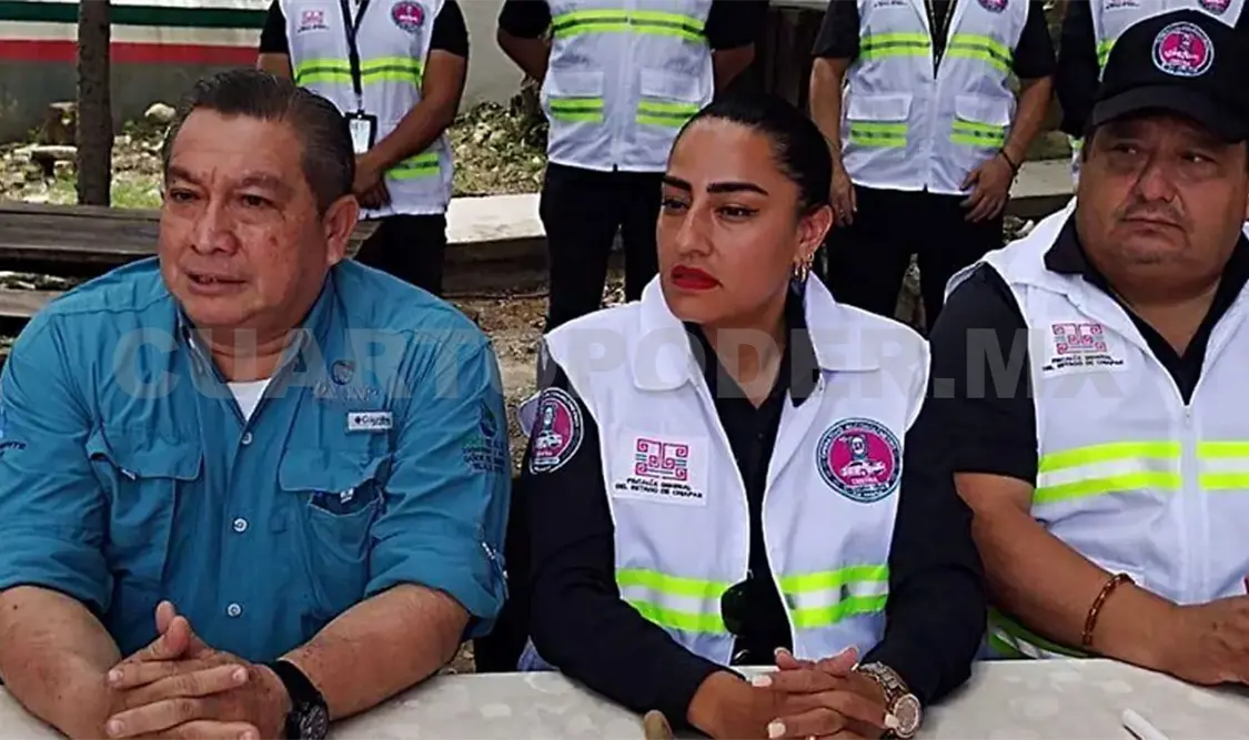 El director del Parque Nacional Cañón del Sumidero, Raúl Díaz, detalló que la seguridad de los visitantes es una prioridad. CP