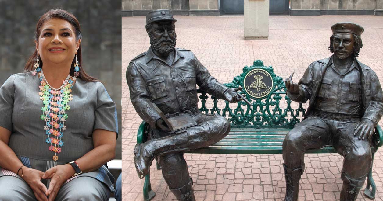 Se reubicarán las esculturas del Che y Castro