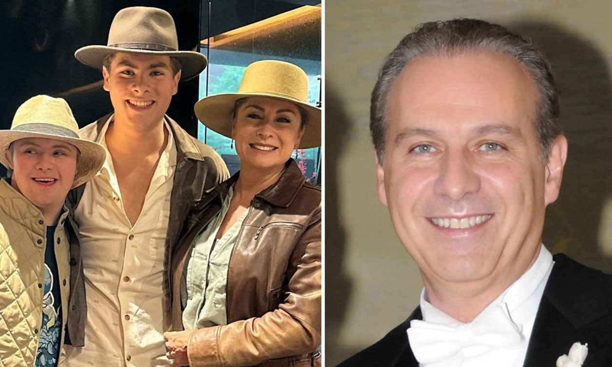 Juan Collado se reúne con sus hijos