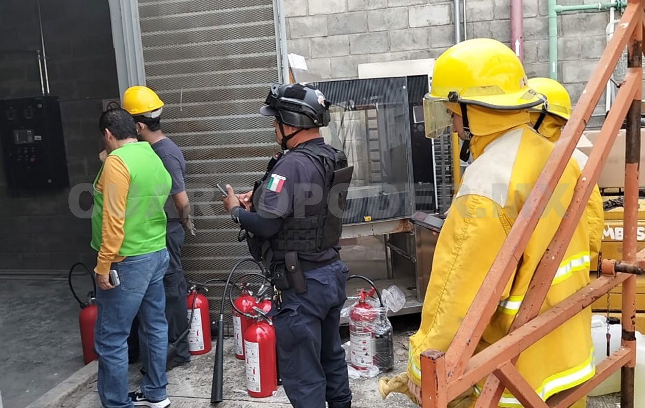 Reportan conato de incendio por cortocircuito