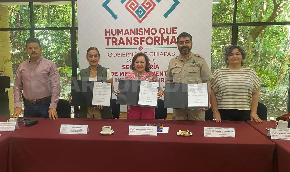 El convenio busca impulsar la elaboración de estudios e investigaciones ambientales en beneficio de la sociedad. CP