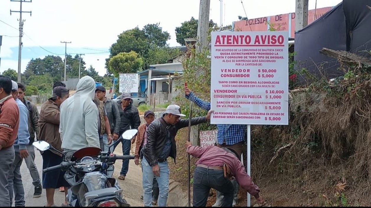 Multarán con 50 mil pesos a quien venda droga