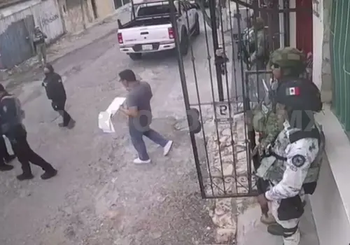 Denuncia a militares por cateo
