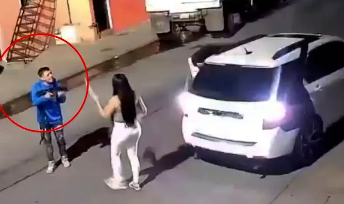 El video se viralizó en redes. Cortesía