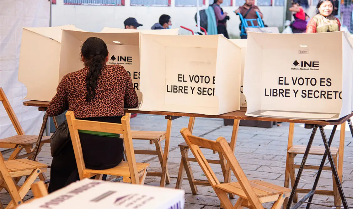Acusa organización inducción al voto en elección judicial. Cortesía