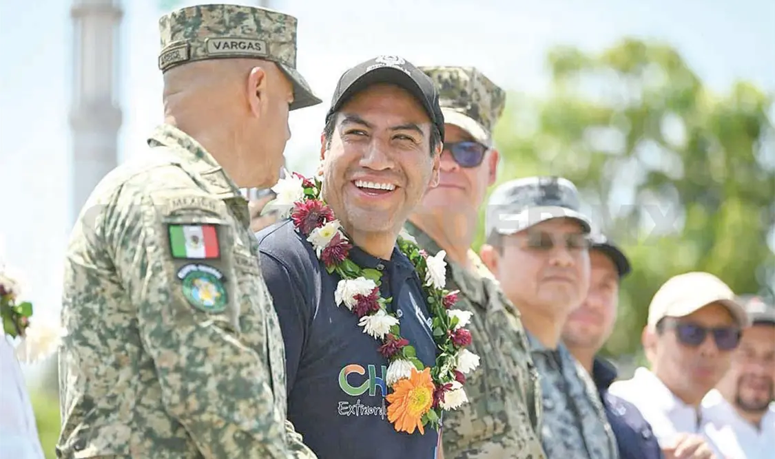 “¡Somos el estado más seguro de México!”, resaltó el mandatario estatal. Cortesía