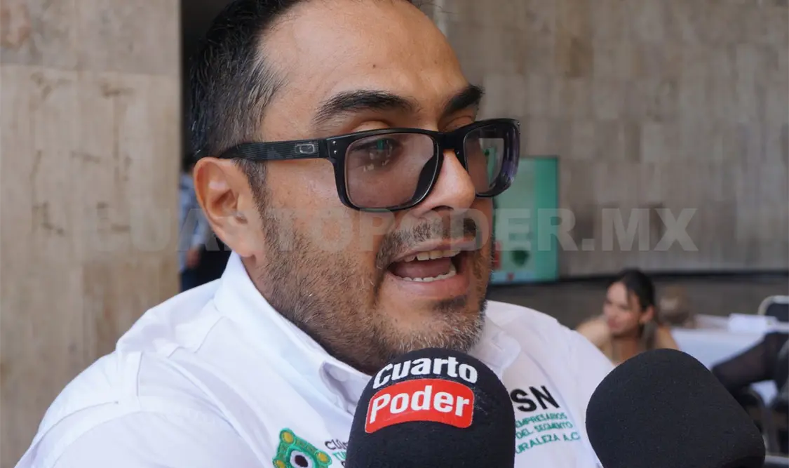 Albores León, presidente de la Alianza de Empresarios de Naturaleza, dijo que el sector espera una recuperación. Daniel García / CP