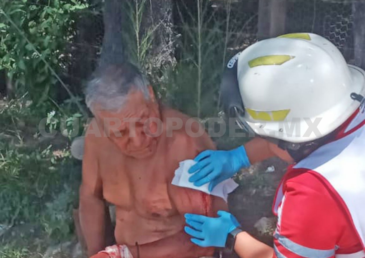 Machetean a un hombre y a otro lo descalabraron