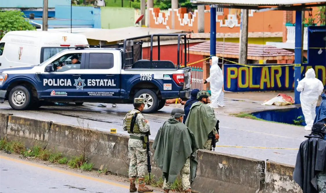 No se reportan lesionados o fallecidos pero piden intervención de la fuerza federal. Cortesía