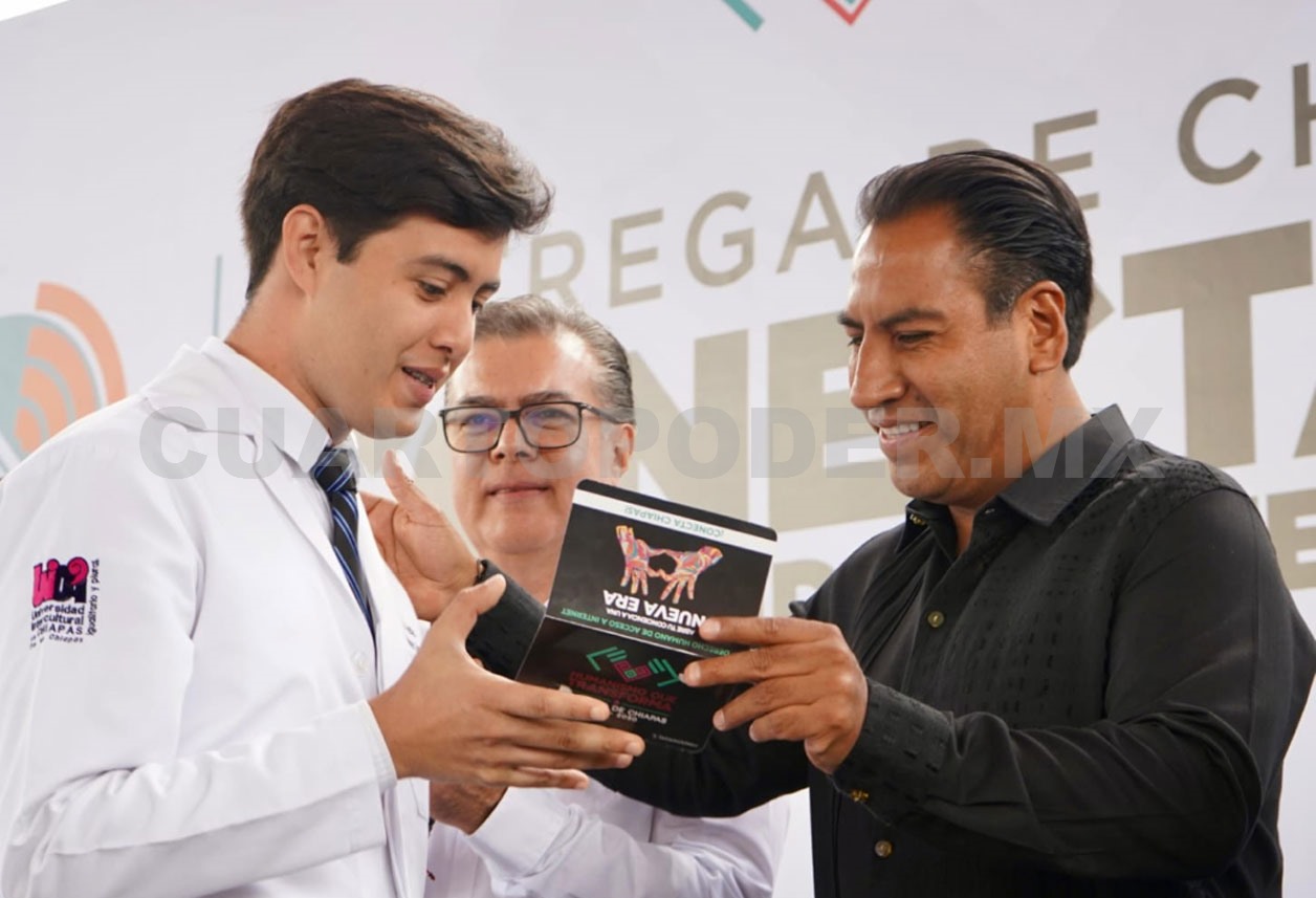 Secretaría impulsa la inclusión digital con Conecta Chiapas