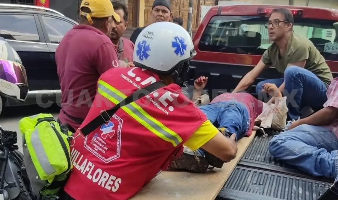 Un posible mal movimiento hizo que el obrero se precipitara al vacío. Osman Toledo / CP