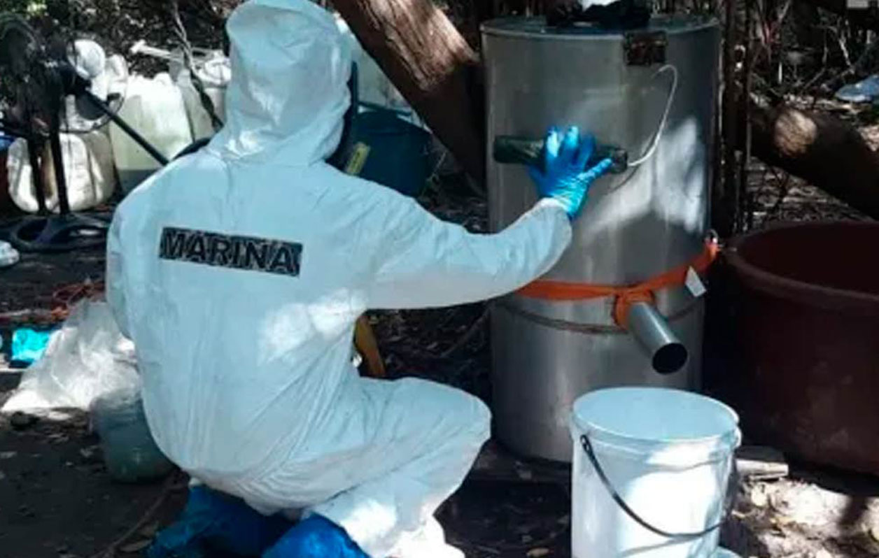 Neutraliza Semar 2 narcolaboratorios
