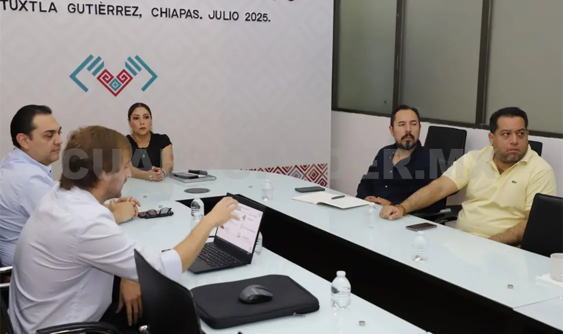 La tecnología se utiliza en la construcción de la autopista Palenque-Ocosingo. Cortesía