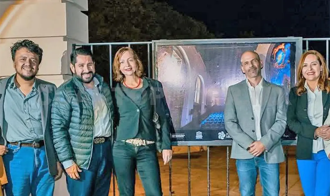 La obra se presentó en el Musac. Manuel Martínez. CP