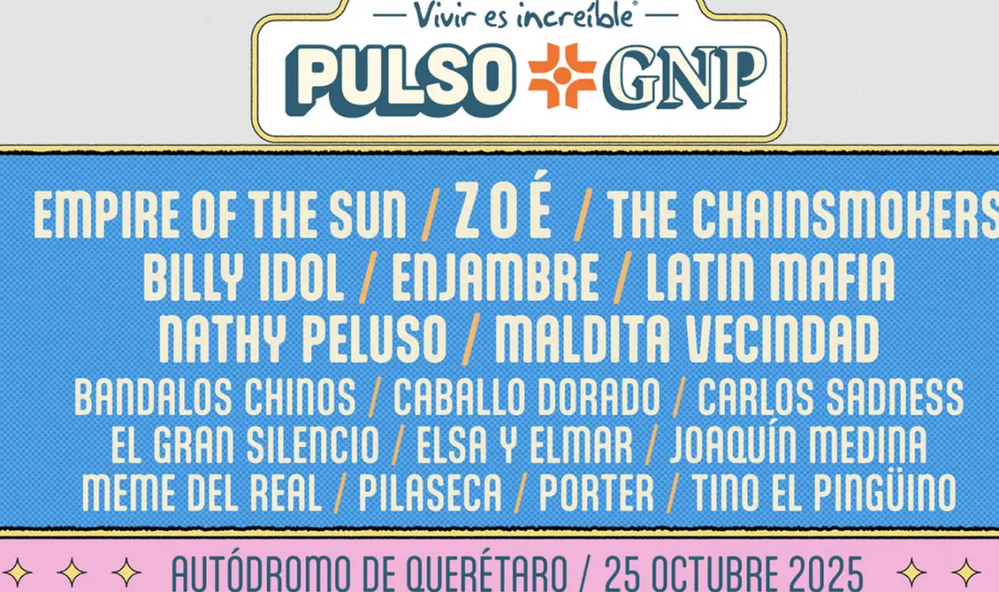 Pulso GNP revela cartel oficial 2025