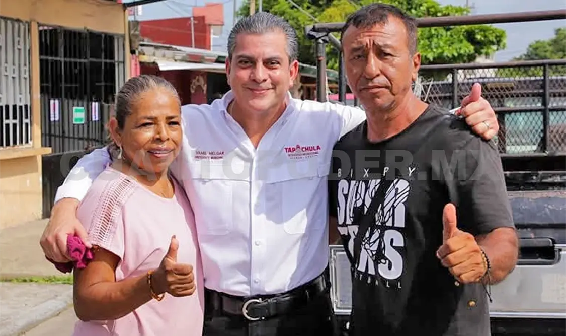 Yamil Melgar destacó que en Tapachula se trabaja por un presente más seguro y un futuro más esperanzador para todos. CP