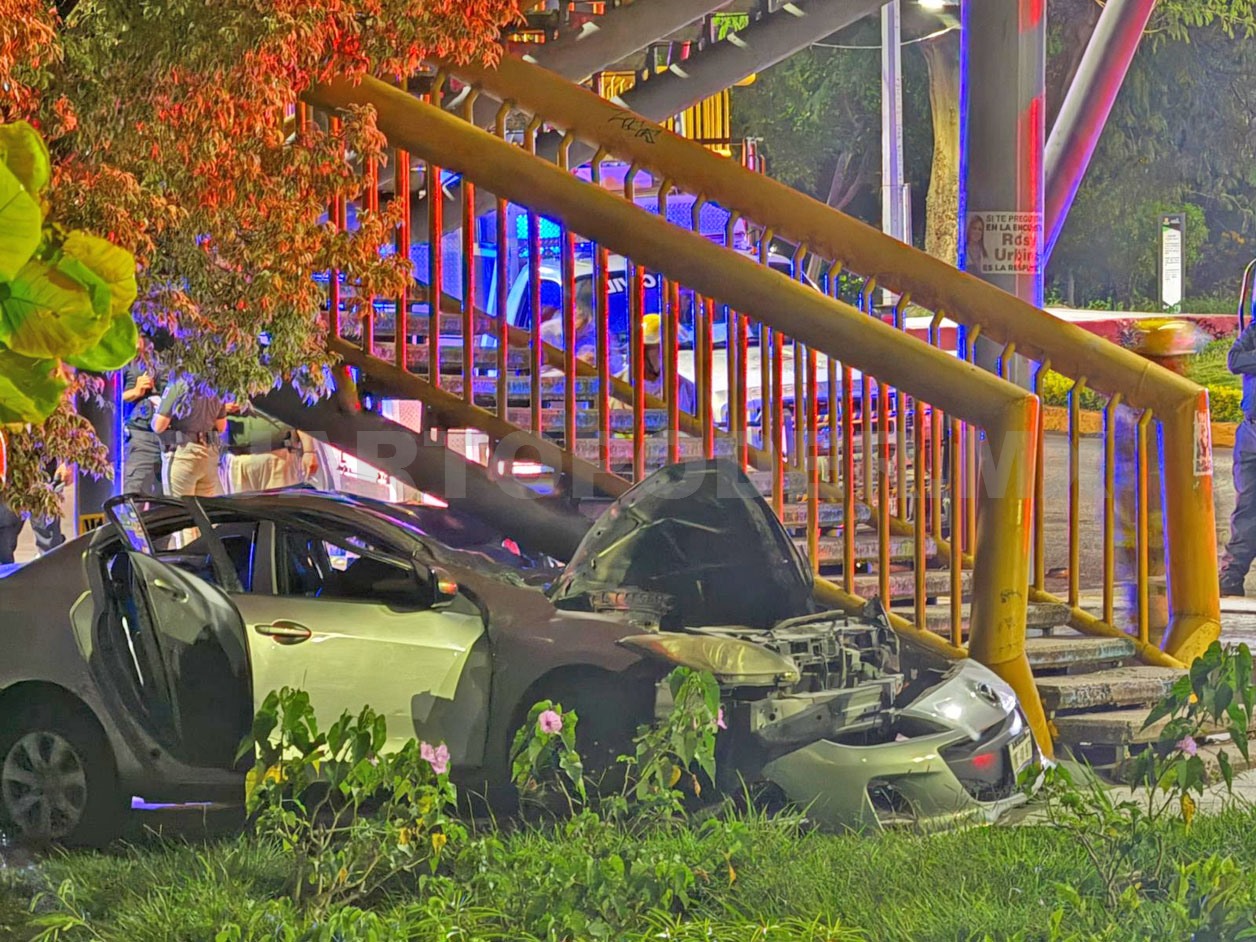 Muere joven en aparatoso accidente de tránsito