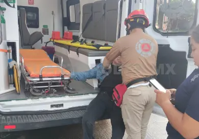Queda herida al estamparse en todoterreno