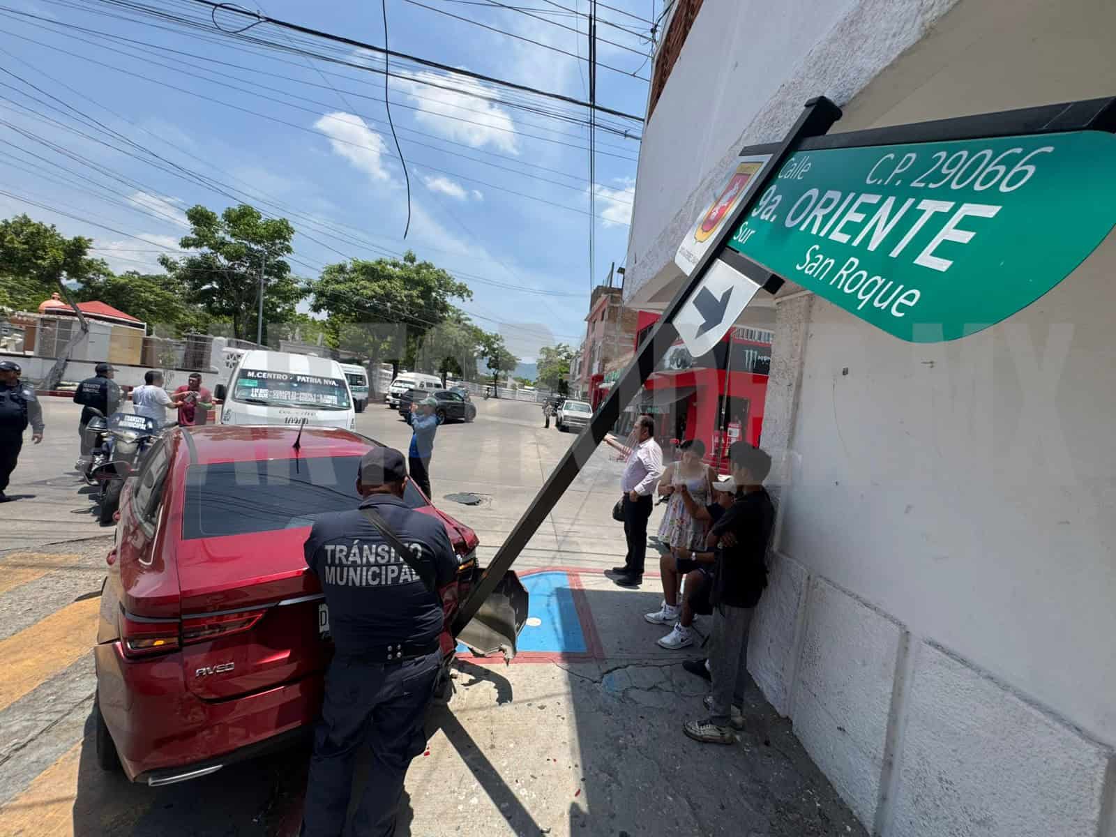 Encontronazo salda con seis personas lesionadas