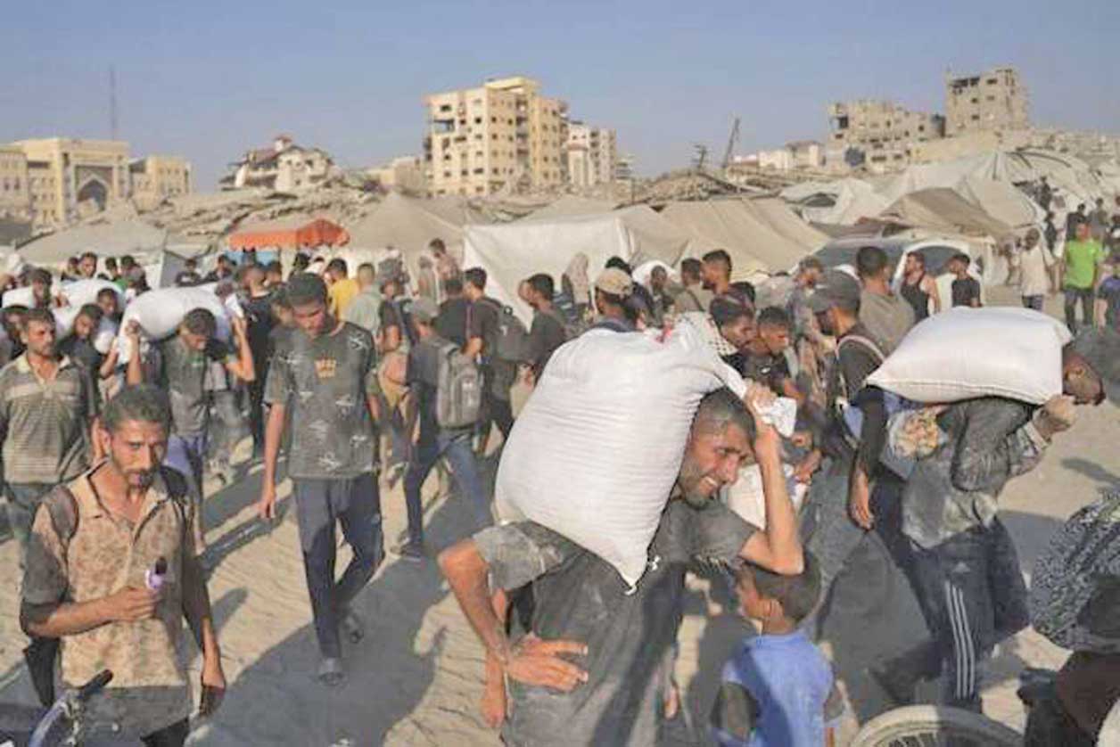 Reanudarán lanzamientos de ayuda humanitaria