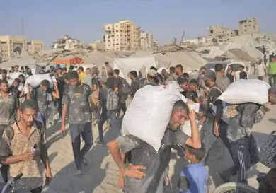 Reanudarán lanzamientos de ayuda humanitaria