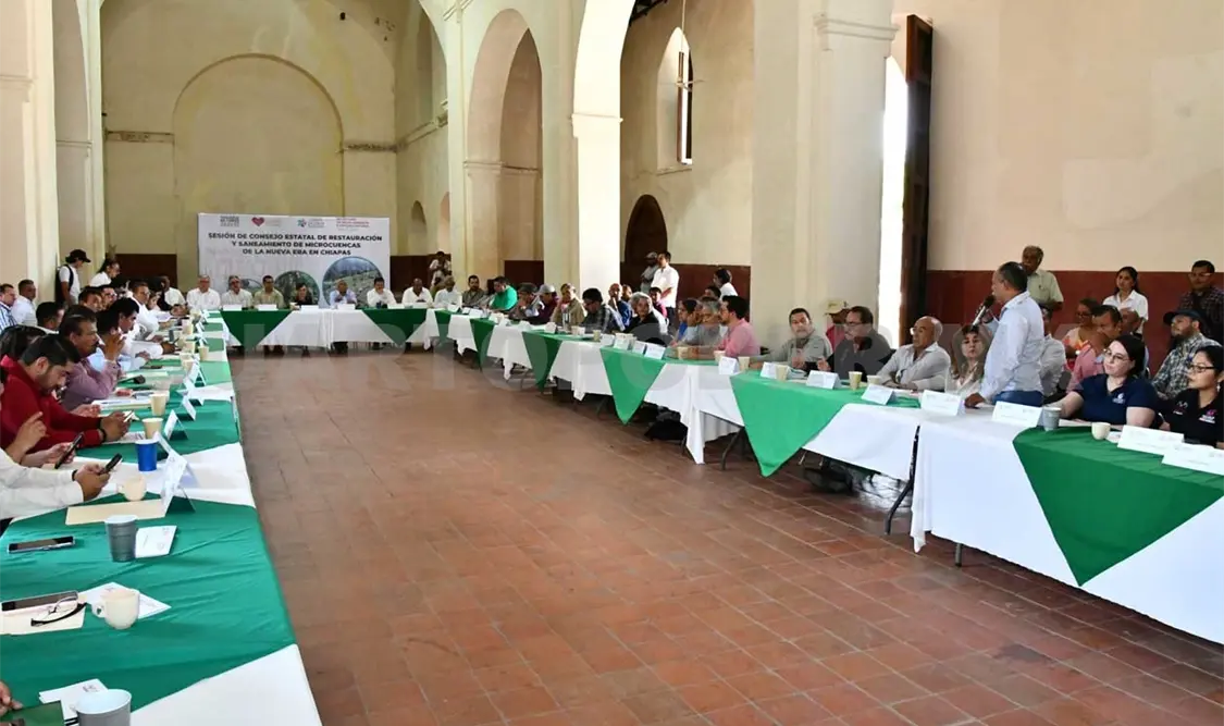 Tapachula fue el primer municipio de la entidad chiapaneca en establecer un Consejo Municipal de Cuencas. Cortesía