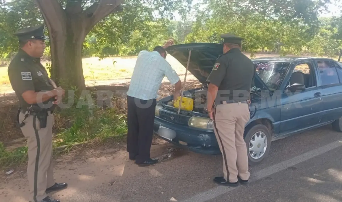 Elementos están capacitados para brindar asistencia y apoyo a los conductores. CP