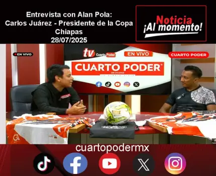 Entrevista con Alan Pola: Carlos Juárez - Presidente de la Copa Chiapas