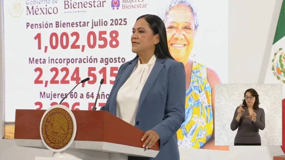 Inicia registro nacional para la Pensión Mujeres Bienestar el 1 de agosto