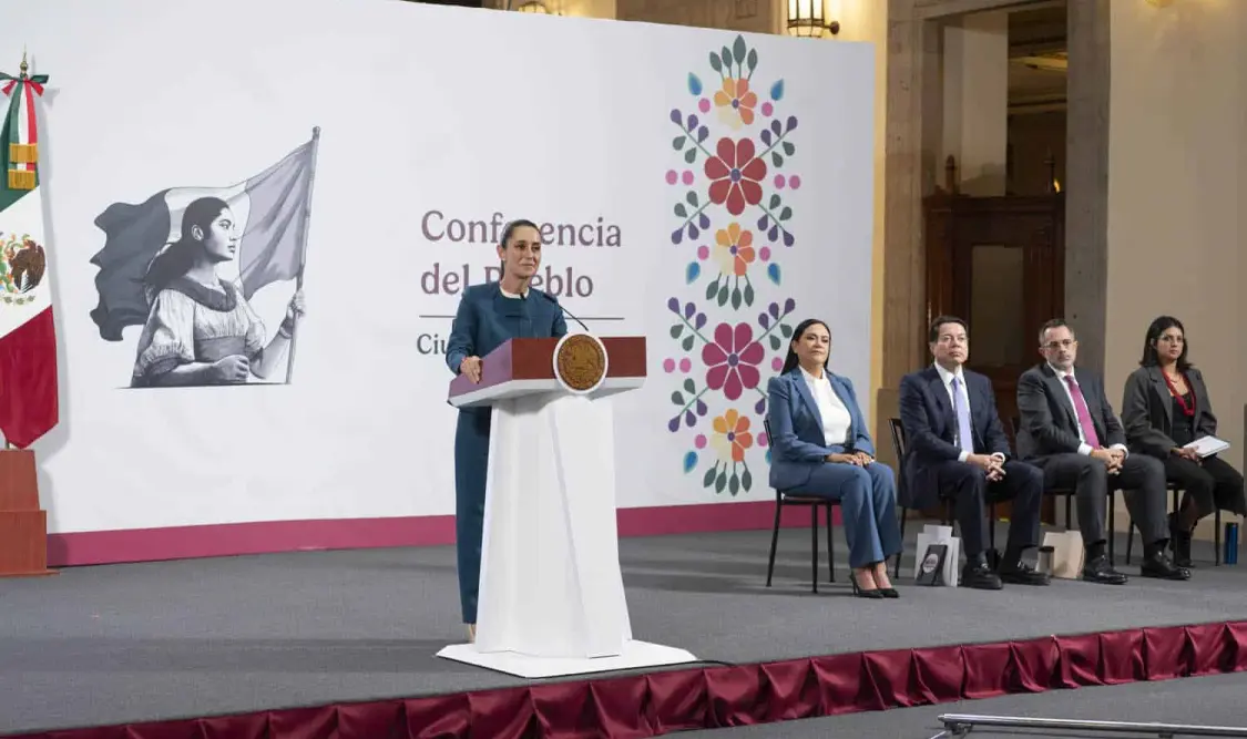 No puede haber gobierno rico con pueblo pobre: Sheinbaum sobre ‘Andy’ López en Japón. Cortesía