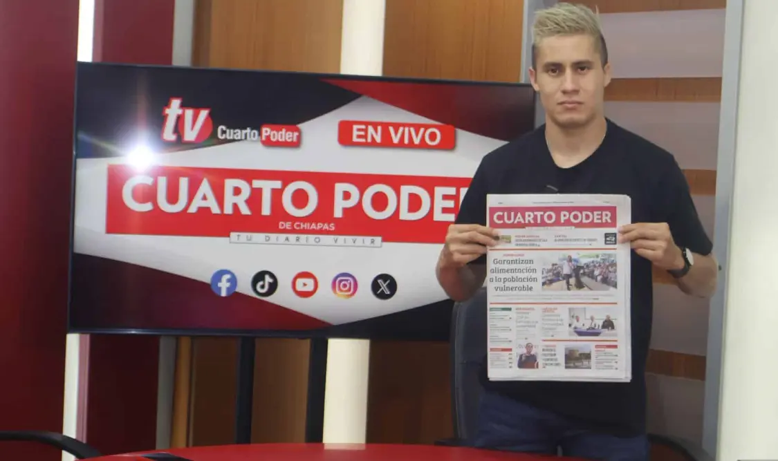 Freddy “El Ruso” Hernández compartió su historia y visión de futuro, en el estudio de TVO Cuarto Poder. Cortesía