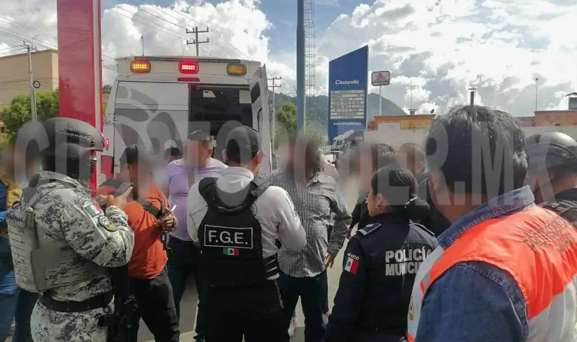 Asaltan a trabajadores municipales; 180 mp, el botín