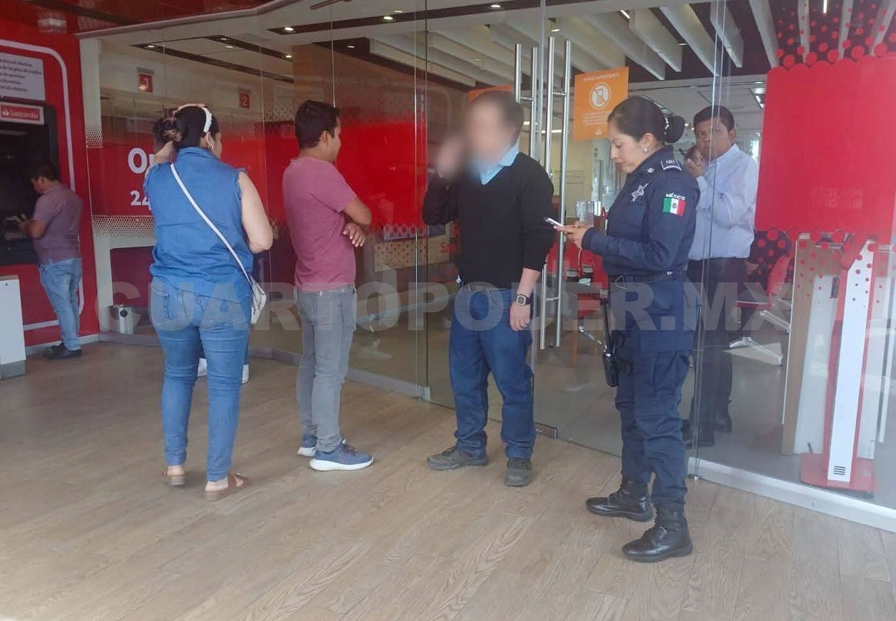 Trabajadores municipales asaltados; 180 mp, el botín