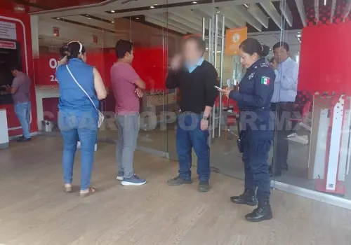 Trabajadores municipales asaltados; 180 mp, el botín