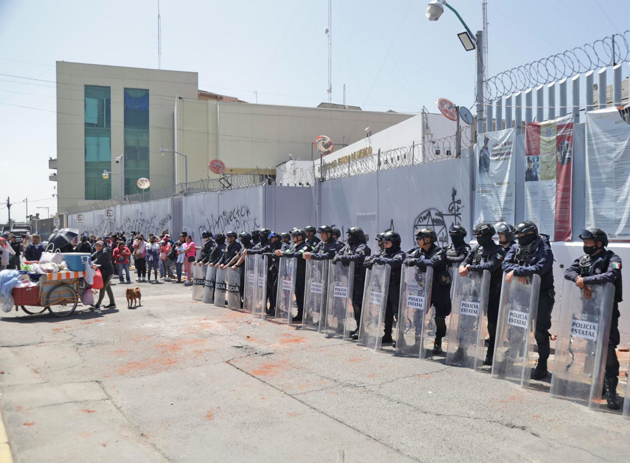 Desmienten motín en penal de Chalco
