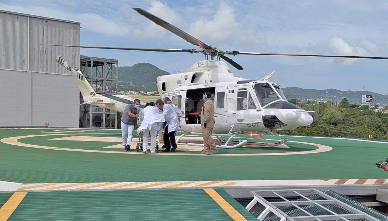 Contribuyen a salvar vidas con operaciones aéreas