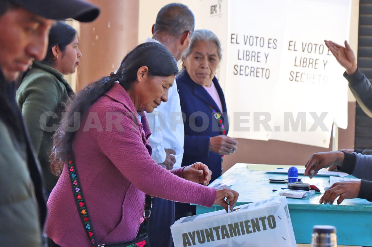 Tres partidos se disputarán alcaldía en Pantelhó