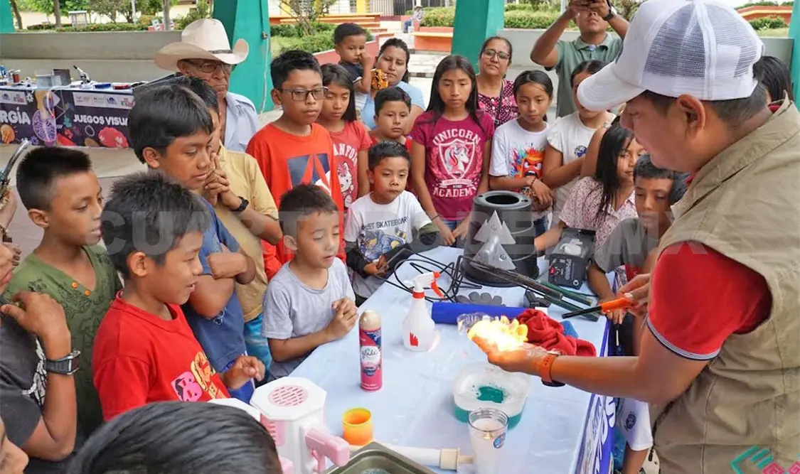 Caravana Balam del Conocimiento ha visitado diversos municipios. Cortesía