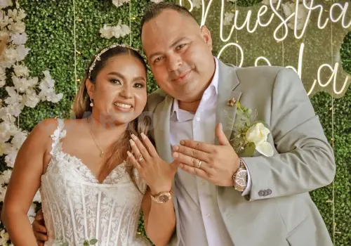 Katia y René unieron sus vidas