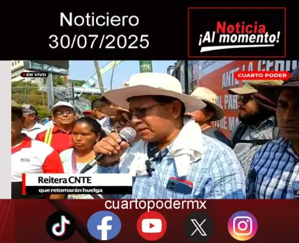 #Noticiero TVO #TuDiarioVivir con Adolfo Luján.
