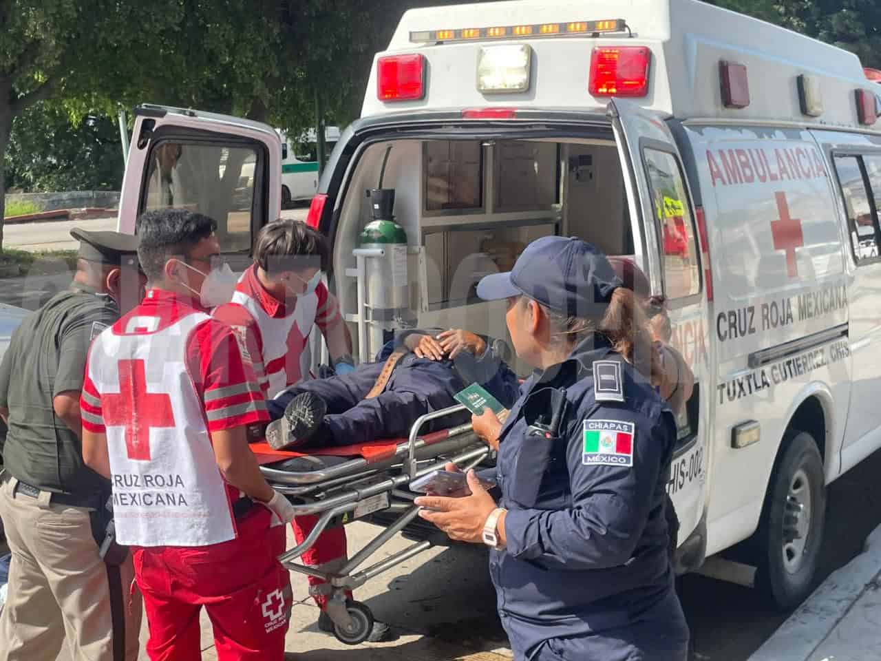 Le da un preinfarto mientras iba en su motocicleta