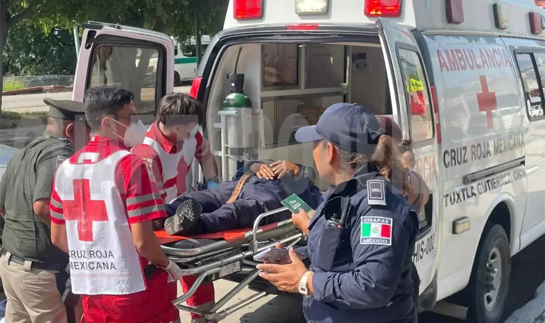 Le da un preinfarto mientras iba en su motocicleta