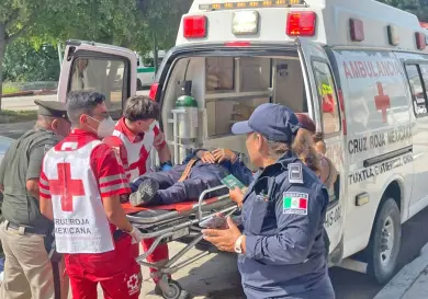 Le da un preinfarto mientras iba en su motocicleta
