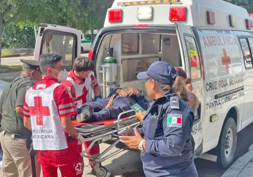 Le da un preinfarto mientras iba en su motocicleta