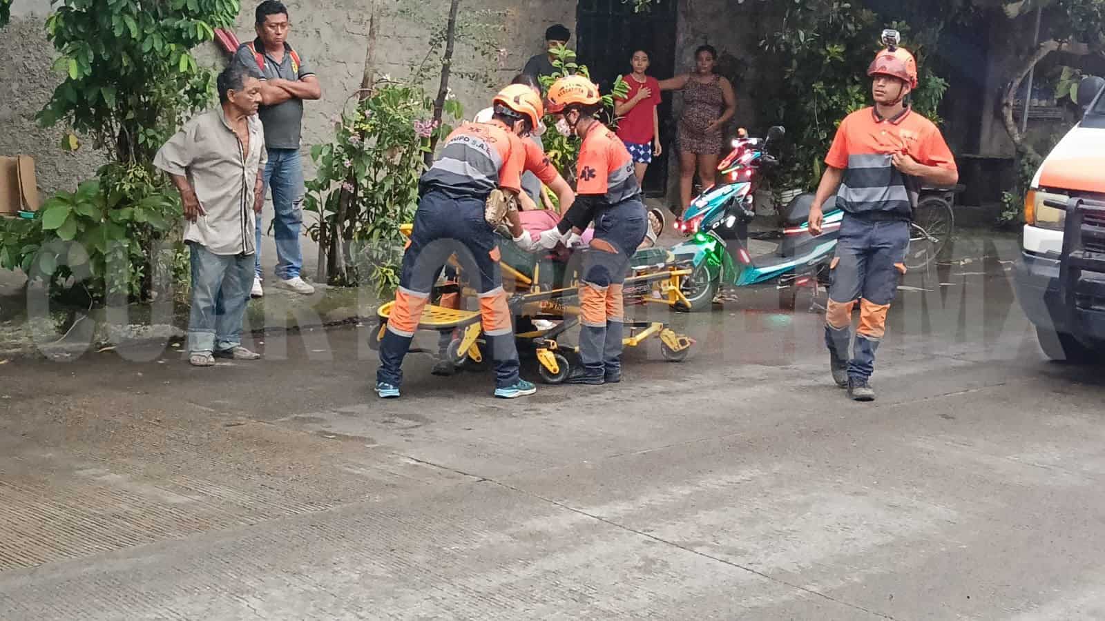 Hieren a pareja de adultos en intento de robo