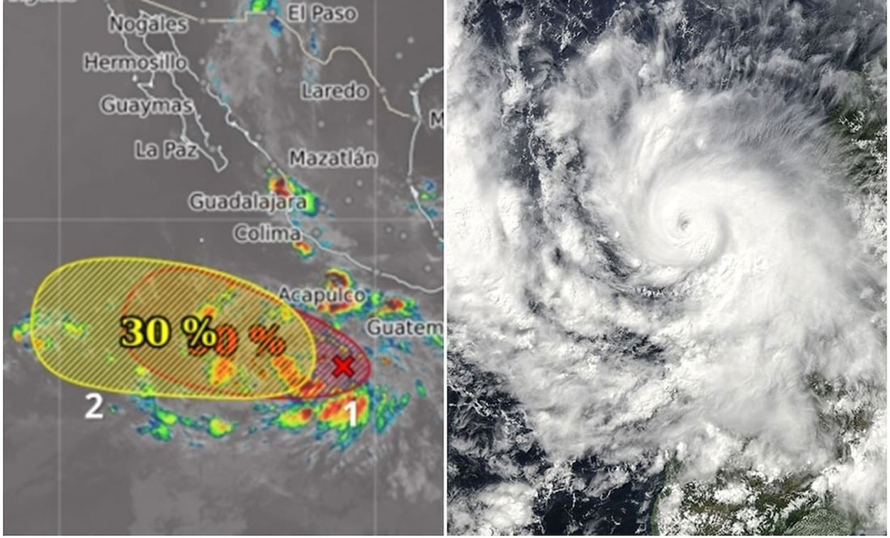 Tormenta tropical Gil se aproxima a México