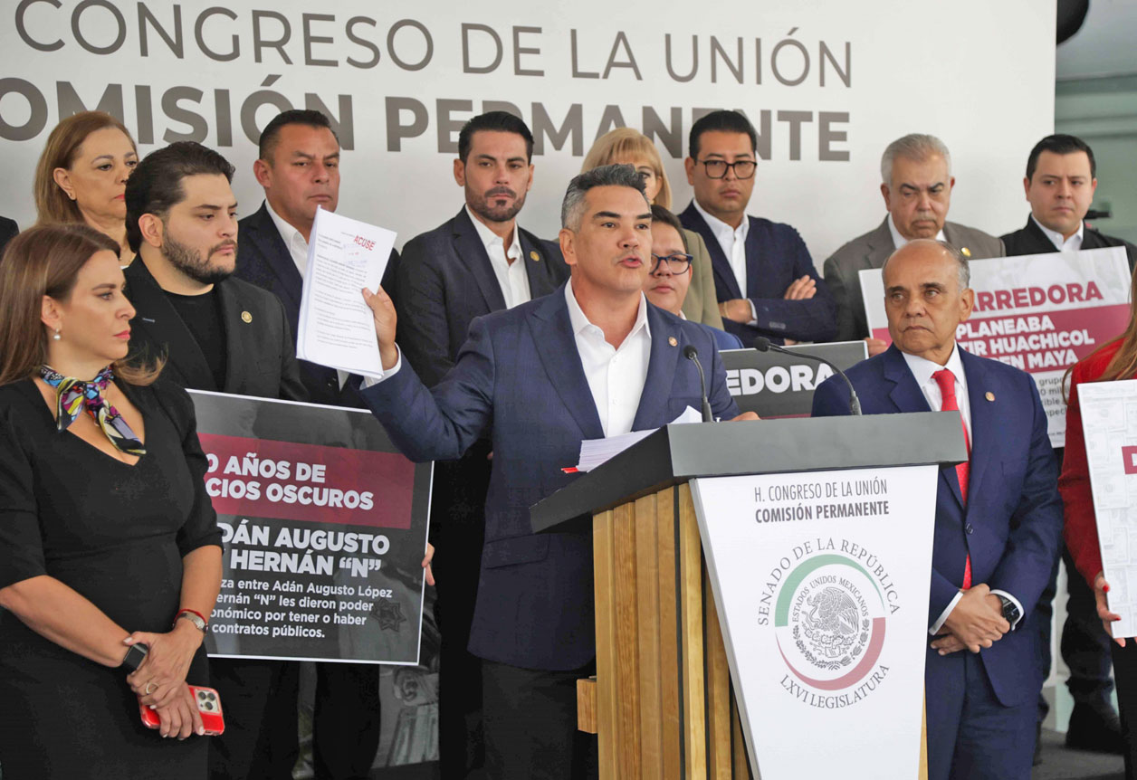 Denuncia PRI a AMLO, Andy, Adán y 5 gobernadores