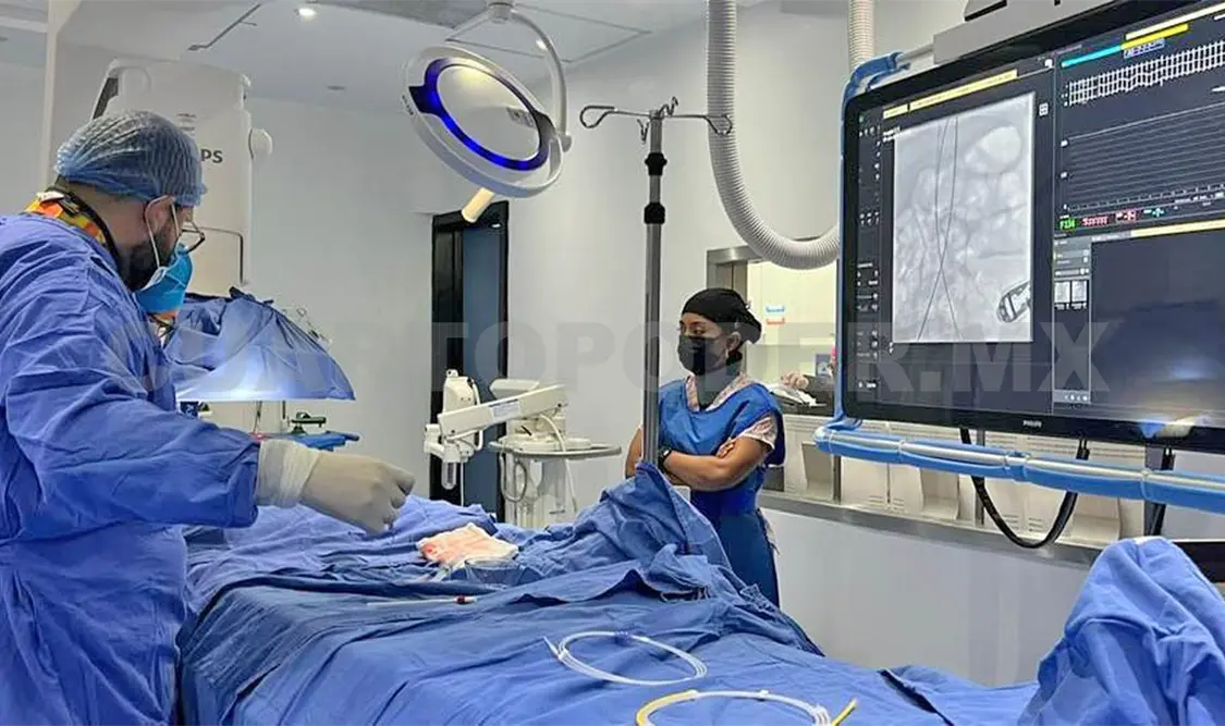 Los procedimientos especializados ejecutados abarcan cateterismos, corrección de alteraciones congénitas del corazón y evaluación de presión pulmonar. CP