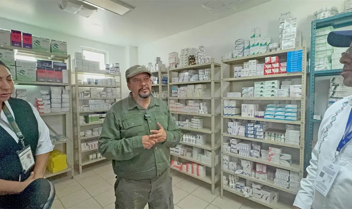 El secretario de Salud inició una inspección permanente por diversos rincones de Chiapas. CP